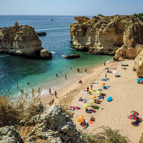 praias na Europa Algarve Portugal